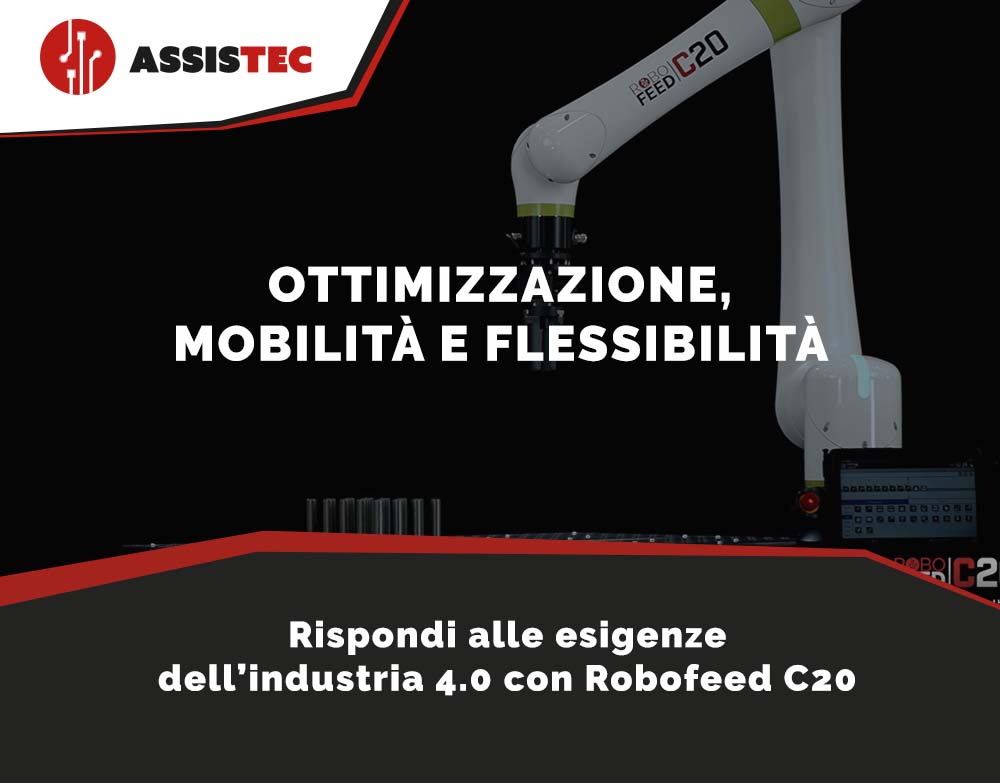 Robofeed C20: una cella collaborativa mobile di ultima generazione