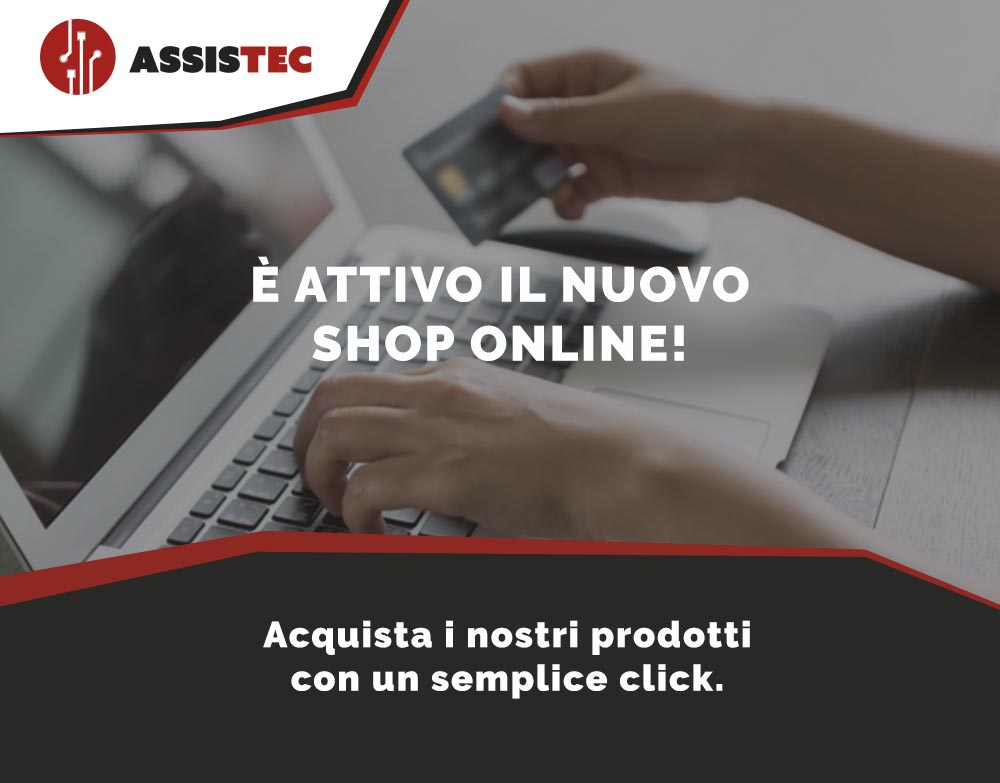 É attivo il nuovo shop online di Assistec