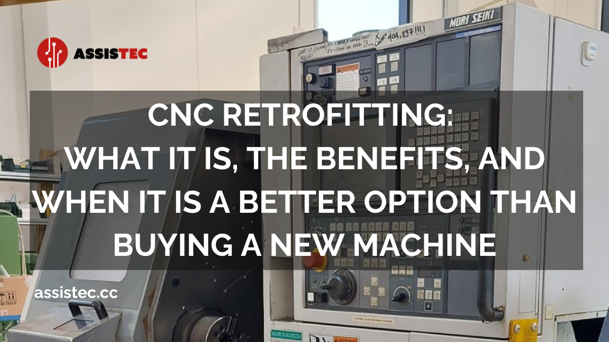 CNC retrofitting: what it is, the benefits, and when it is a better option than buying a new machine