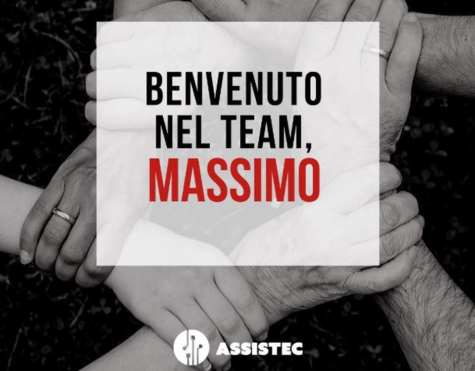 BENVENUTO NEL TEAM, MASSIMO
